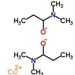 Bis(dimethylamino-2-propoxy)copper(II), min. 98% Cu(dmap)2 structure, CAS 185827-91-2