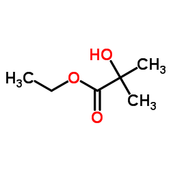 Ethyl 2-hydroxyisobutyrate structure, CAS 80-55-7