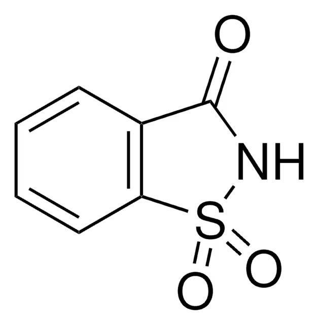 Saccharin structure, CAS 81-07-2