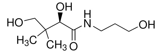 Dexpanthenol structure, CAS 81-13-0