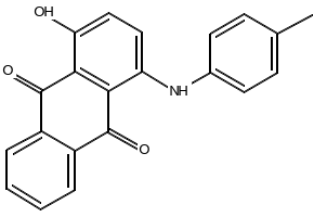 Solvent Violet 13 structure, CAS 81-48-1
