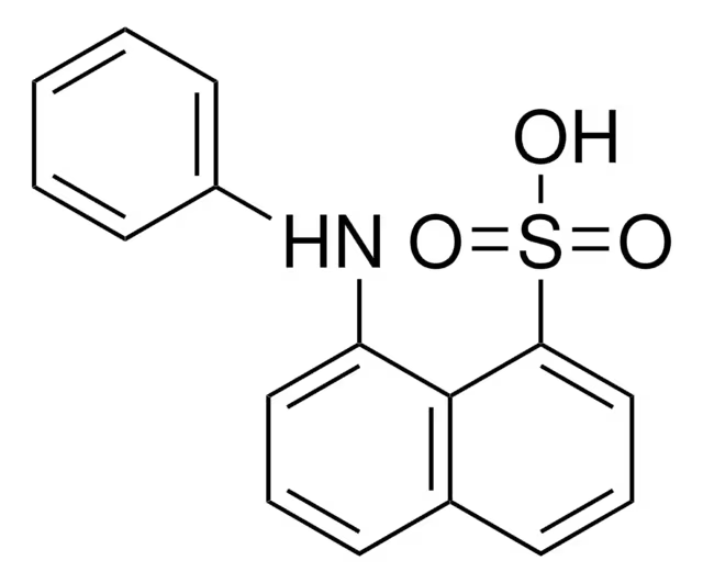 8-Anilino-1-naphthalenesulfonic acid structure, CAS 82-76-8