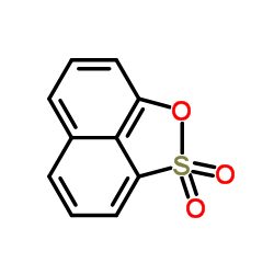 1,8-Naphthosultone structure, CAS 83-31-8