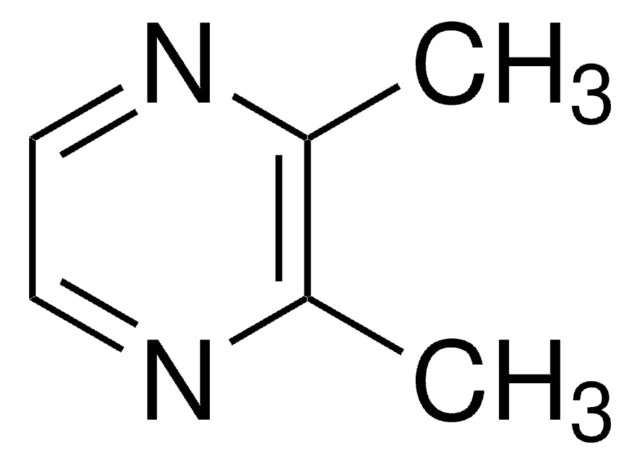 2,3-Dimethylpyrazine structure, CAS 5910-89-4
