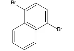 1,4-Dibromonaphthalene structure, CAS 83-53-4