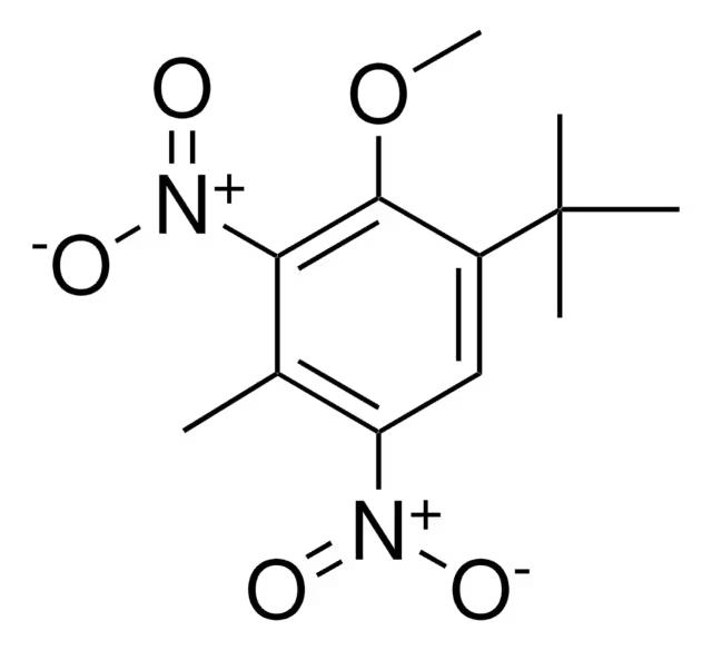 4-tert-Butyl-2,6-dinitro-3-methoxytoluene structure, CAS 83-66-9