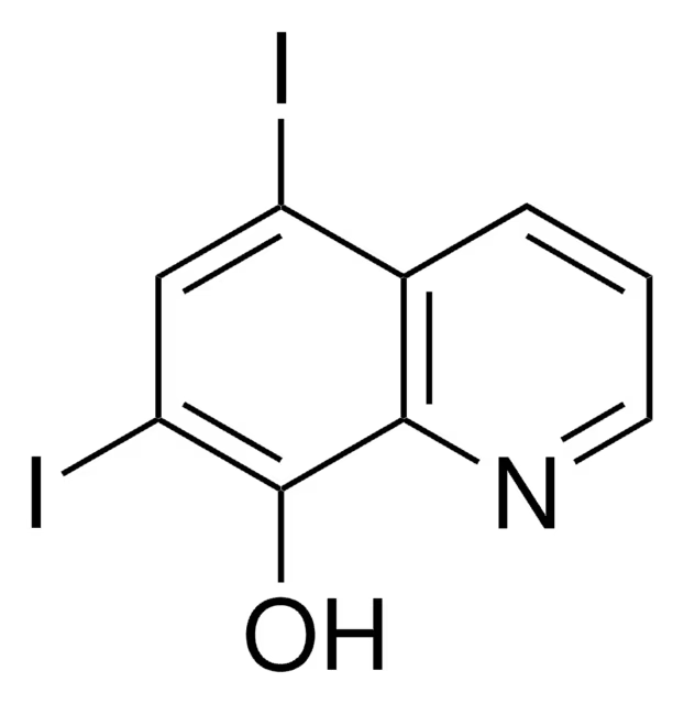 5,7-Diiodo-8-quinolinol structure, CAS 83-73-8