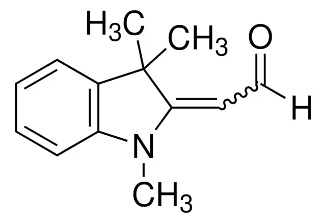 1,3,3-Trimethyl-2-(formylmethylene)indoline structure, CAS 84-83-3