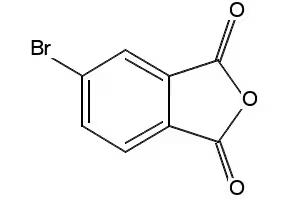 4-Bromophthalic anhydride structure, CAS 86-90-8