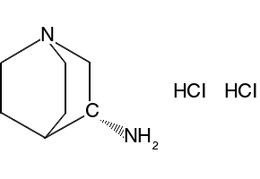 (R)-(+)-3-Aminoquinuclidine dihydrochloride structure, CAS 123536-14-1