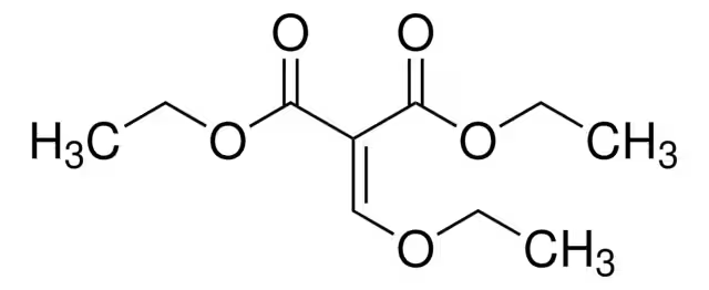 Diethyl ethoxymethylenemalonate structure, CAS 87-13-8