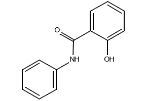 Salicylanilide structure, CAS 87-17-2