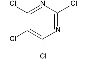 2,4,5,6-Tetrachloropyrimidine structure, CAS 1780-40-1