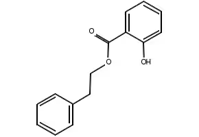 Phenethyl salicylate structure, CAS 87-22-9