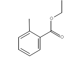 Ethyl 2-methylbenzoate structure, CAS 87-24-1