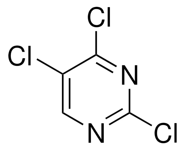 2,4,5-Trichloropyrimidine structure, CAS 5750-76-5