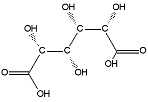 D-Glucaric acid structure, CAS 87-73-0