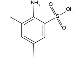 2,4-Dimethylaniline-6-sulfonic acid structure, CAS 88-22-2