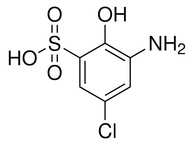 2-Amino-4-chlorophenol-6-sulfonic acid structure, CAS 88-23-3