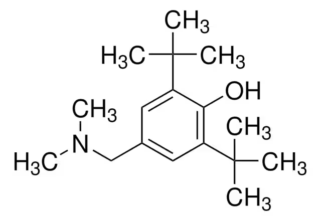 2,6-Di-tert-Butyl-4-(dimethylamino)methylphenol structure, CAS 88-27-7