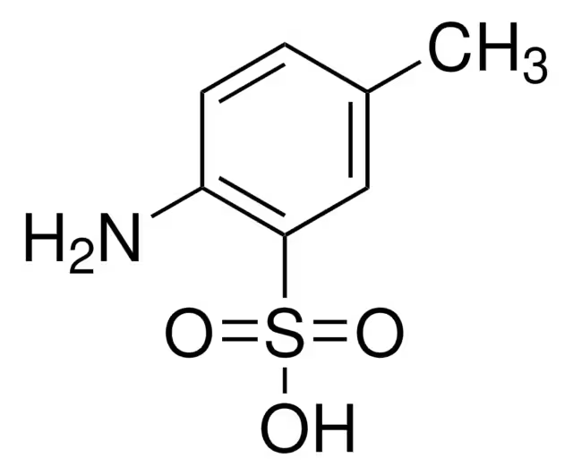 4-Aminotoluene-3-sulfonic acid structure, CAS 88-44-8