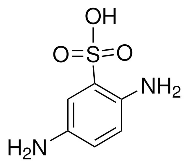 2,5-Diaminobenzenesulfonic acid structure, CAS 88-45-9