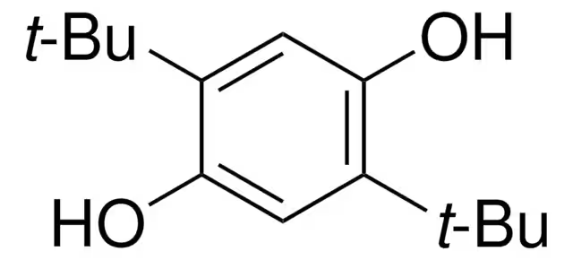 2,5-Di-tert-butylhydroquinone structure, CAS 88-58-4