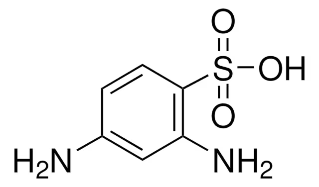 2,4-Diaminobenzenesulfonic acid structure, CAS 88-63-1