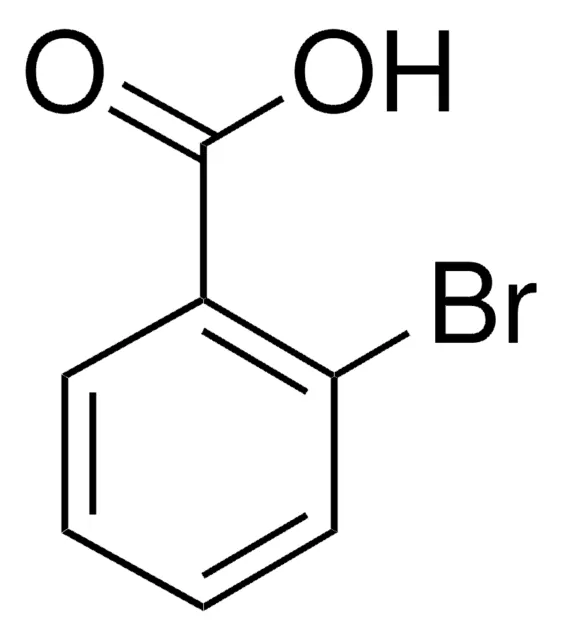 2-Bromobenzoic acid structure, CAS 88-65-3