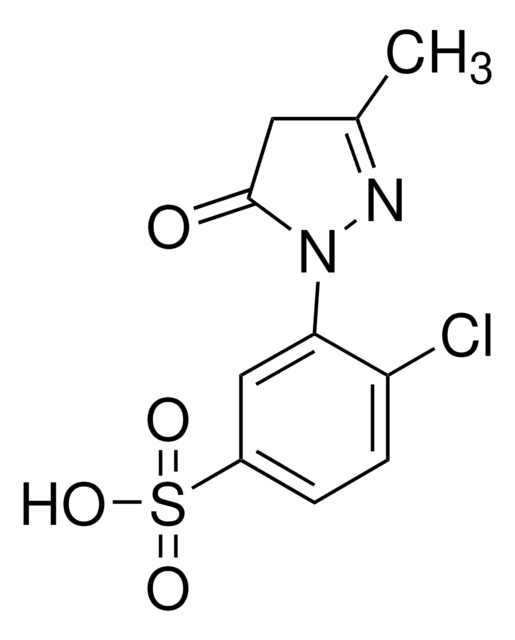 4-Chloro-3-(3-methyl-5-oxo-2-pyrazolin-1-yl)benzenesulfonic acid structure, CAS 88-76-6