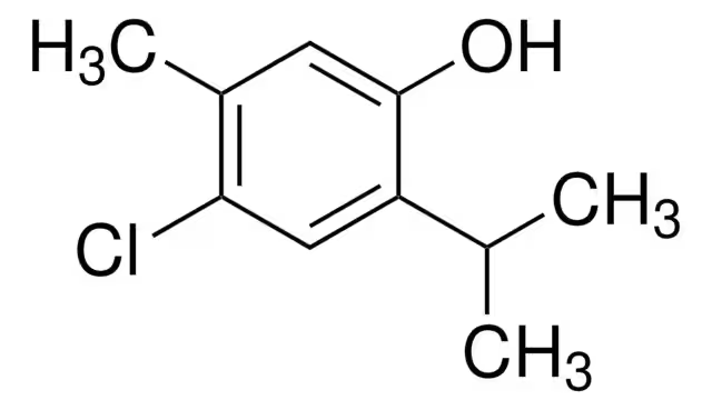 6-Chlorothymol structure, CAS 89-68-9