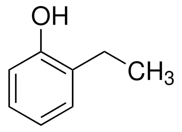 2-Ethylphenol structure, CAS 90-00-6