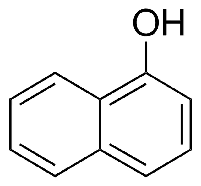 1-Naphthol; 1-Hydroxynaphthalene structure, CAS 90-15-3