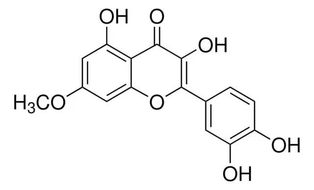 Rhamnetin structure, CAS 90-19-7