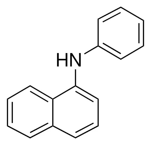 N-Phenyl-1-naphthylamine structure, CAS 90-30-2