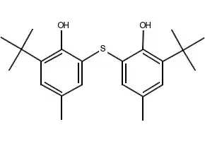 2,2'-Thiobis(6-tert-butyl-p-cresol) structure, CAS 90-66-4