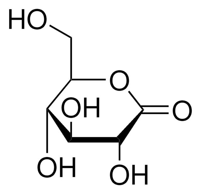Glucolactone structure, CAS 90-80-2