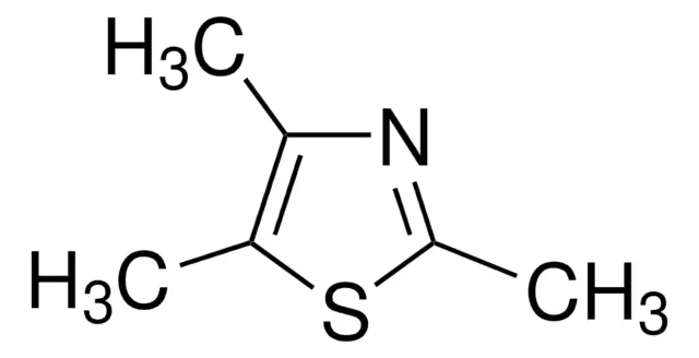 2,4,5-Trimethylthiazole structure, CAS 13623-11-5
