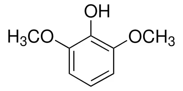 2,6-Dimethoxyphenol structure, CAS 91-10-1