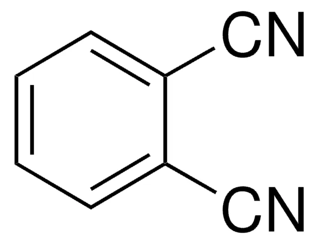 Phthalonitrile structure, CAS 91-15-6