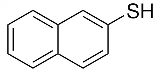 2-Naphthalenethiol structure, CAS 91-60-1