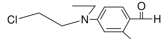 4-((2-Chloroethyl)ethylamino)-2-methylbenzaldehyde structure, CAS 92-10-4