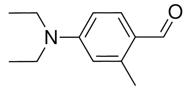 4-Diethylamino-2-methylbenzaldehyde structure, CAS 92-14-8