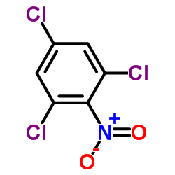 2,4,6-Trichloronitrobenzene structure, CAS 18708-70-8