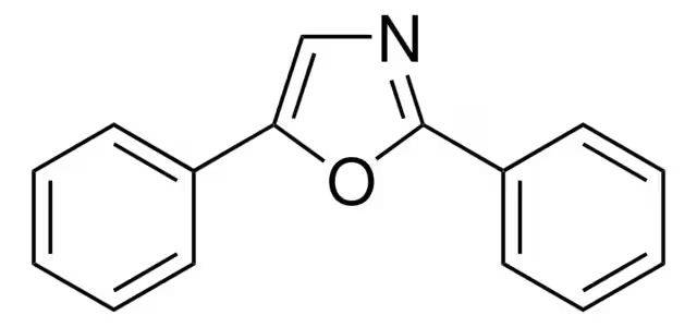 2,5-Diphenyloxazole structure, CAS 92-71-7