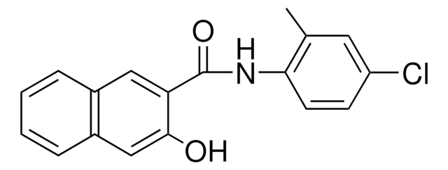 4'-Chloro-3-hydroxy-2'-methyl-2-naphthanilide structure, CAS 92-76-2