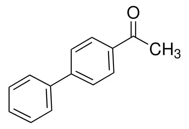 4-Acetylbiphenyl structure, CAS 92-91-1