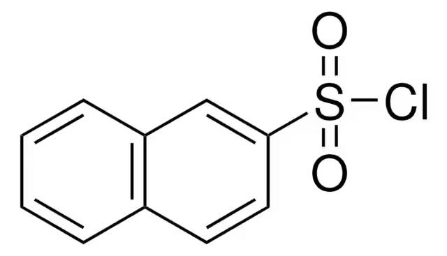 2-Naphthalenesulfonyl chloride structure, CAS 93-11-8