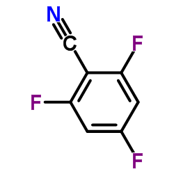 2,4,6-Trifluorobenzonitrile structure, CAS 96606-37-0