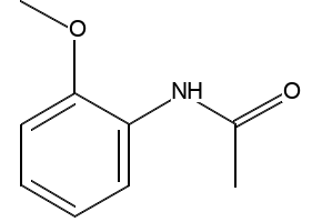 N-(2-Methoxyphenyl)acetamide structure, CAS 93-26-5